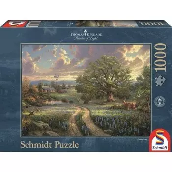 Шмидт, пазл Томас Кинкейд, Деревенская жизнь, 1000 шт. Schmidt