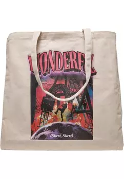 Шоппер Mister Tee WONDERFUL, белый