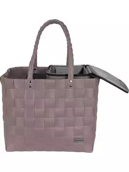 Шоппер normani Flechtkorb mit kleiner Khltasche, цвет Altrosa