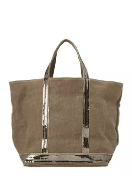 Шоппер Vanessa Bruno Shopper, оливковый