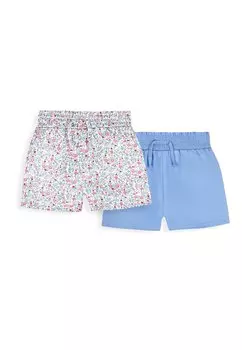 Шорты 2-Pack Print Cornflower Pretty JoJo Maman Bb, цвет summer ditsy