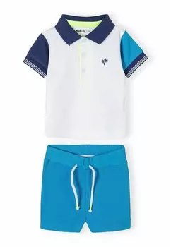 Шорты 2 PCS SET MINOTI, цвет turquoise white