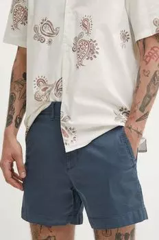 Шорты Abercrombie & Fitch, бирюзовый
