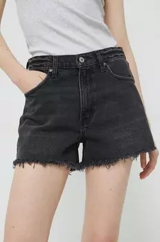 Шорты Abercrombie & Fitch, черный