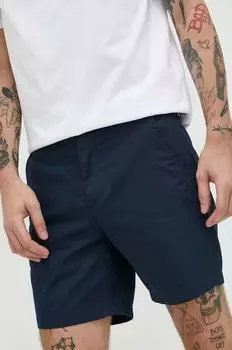 Шорты Abercrombie & Fitch, темно-синий