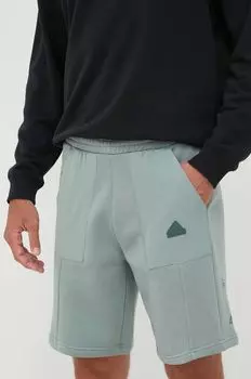 Шорты адидас adidas, зеленый