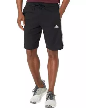 Шорты adidas Essentials 3-Stripes Single Jersey, цвет Black/White 1