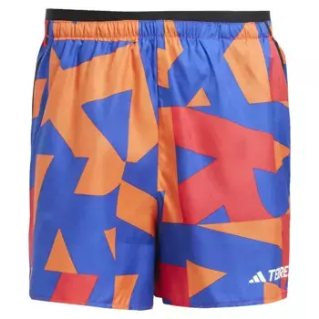 Шорты adidas Terrex Multi Light Printed 7, синий
