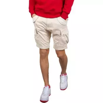 Шорты Alpha Industries Crew, белый