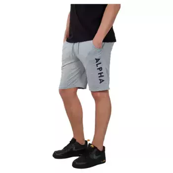 Шорты Alpha Industries Jersey, серый
