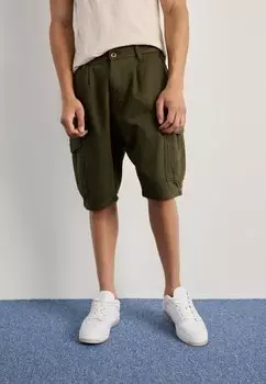 Шорты Alpha Industries, темно-зеленый