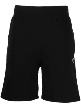 Шорты Ape Head One Point A BATHING APE, черный