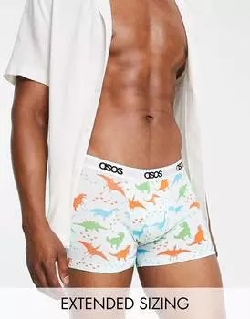 Шорты ASOS DESIGN с принтом динозавров