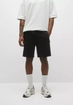 Шорты Bermuda Jogging PULL&BEAR, черный