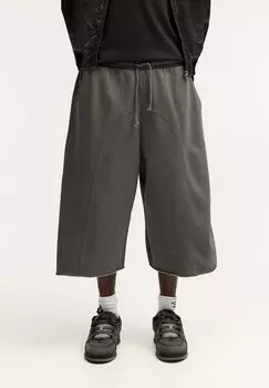 Шорты BERMUDA PULL&BEAR, темно-серый