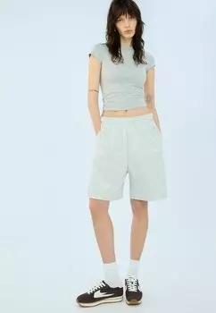 Шорты Bershka, темно-серый