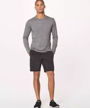 Шорты без подкладки Lululemon, черный
