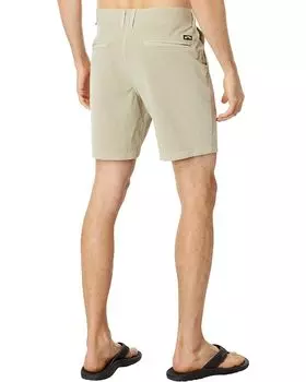 Шорты Billabong Crossfire Wave Washed 18" Hybrid Shorts, цвет Oyster