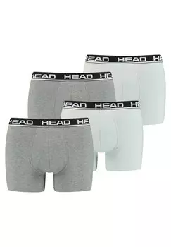 Шорты-боксеры MULTIPACK 4 PACK HEAD BASIC, цвет grey combo