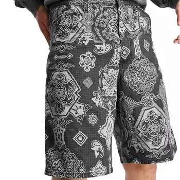 Шорты Carhartt WIP Single Knee Paisley, черный