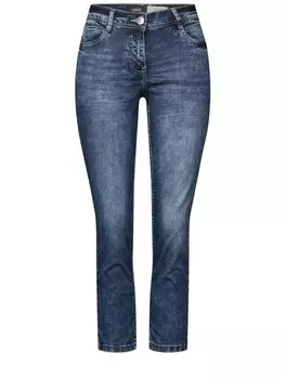 Шорты Cecil, цвет mid blue used wash