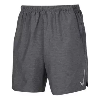 Шорты challenger unlined running quick dry shorts gray Nike, серый