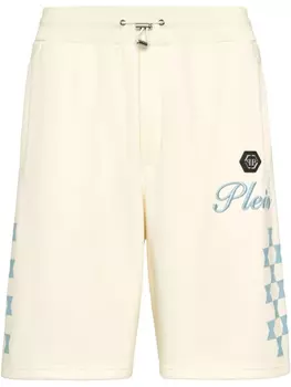 Шорты Checkmate Philipp Plein, белый