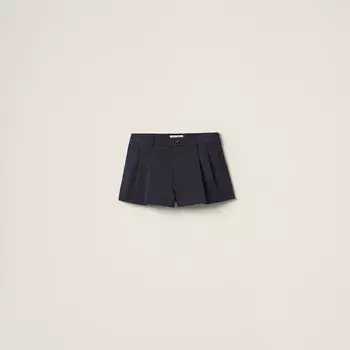 Шорты чинос Miu Miu, синий