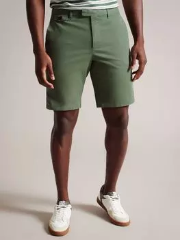 Шорты чинос Ted Baker Ashfrd, оливковые