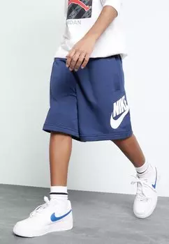 Шорты Club Unisex Nike, цвет midnight navy/white