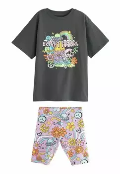 Шорты CYCLE SET Next, цвет charcoal grey bright character