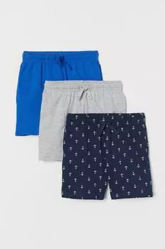 Шорты детские для мальчиков 3 шт. H&amp;M