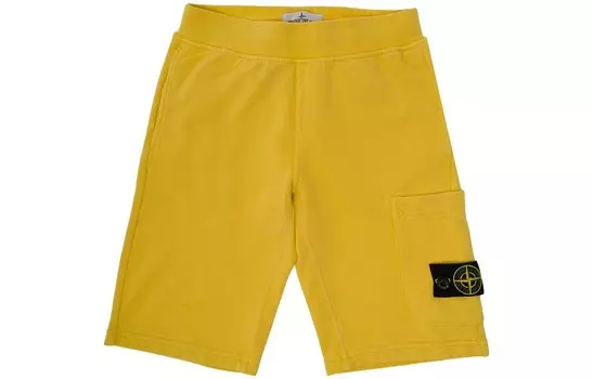 Шорты детские Stone Island, желтый