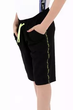 Шорты для мальчика PAVEL черные SLAZENGER