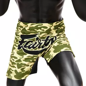 Шорты для MMA Fairtex AB15 Sandy, размер S, хаки/оливковый