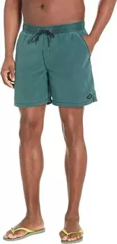 Шорты для плавания All Day Overdye Layback 17 дюймов Billabong, цвет Cypress