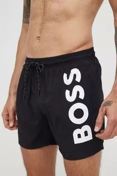 Шорты для плавания BOSS, черный