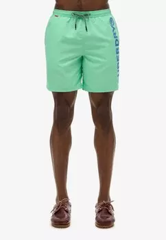 Шорты для плавания GRAPHIC-INCH Superdry, зеленый