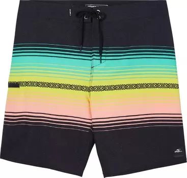 Шорты для плавания Hyperfreak Heat Stripe Line 19 дюймов — мужские O'Neill, черный