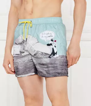 Шорты для плавания Iceberg x Looney Tunes Regular fit Iceberg, голубой