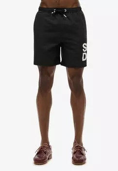 Шорты для плавания LOGO INCH Superdry, черный