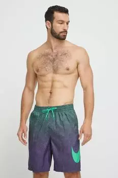 Шорты для плавания Nike, зеленый