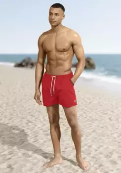 Шорты для плавания O'Neill "VERT 16'' SWIM SHORTS", с застежкой-кнопкой, цвет High Risk Re
