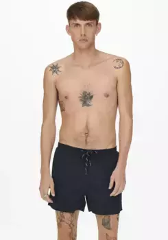 Шорты для плавания ONLY & SONS "ONSTED LIFE SWIM SHORT GW 1832", синий