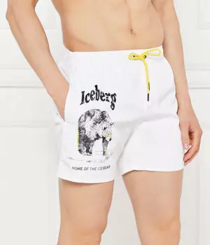 Шорты для плавания Regular fit Iceberg, белый
