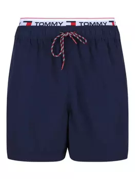 Шорты для плавания с логотипом Tommy Hilfiger, синий