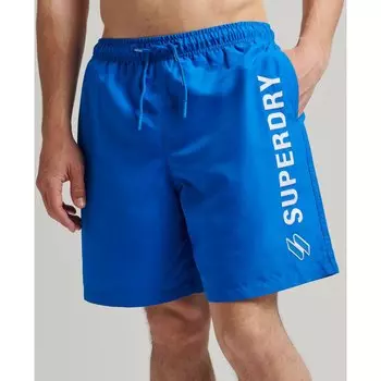 Шорты для плавания Superdry Code Applque 19Inch, синий