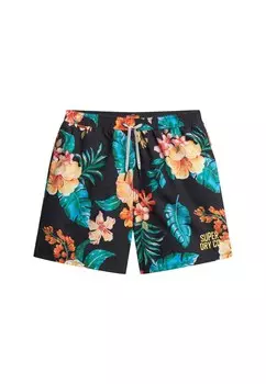 Шорты для серфинга Superdry, черный