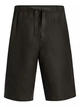 Шорты Dolce & Gabbana с текстурой slub, черный