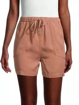 Шорты Dress Forum с завышенной талией и кулиской, desert sand